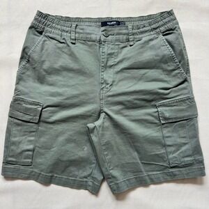 Pull&Bear Olive Green Cargo Shorts Men's Size 32